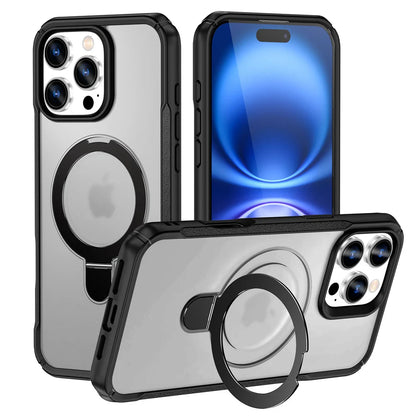 Magsafe Wireless Charge Fold Magnetic Stand Phone Case Iphone 15 16 17 18 Pro Max 16e 14 13 12 11
