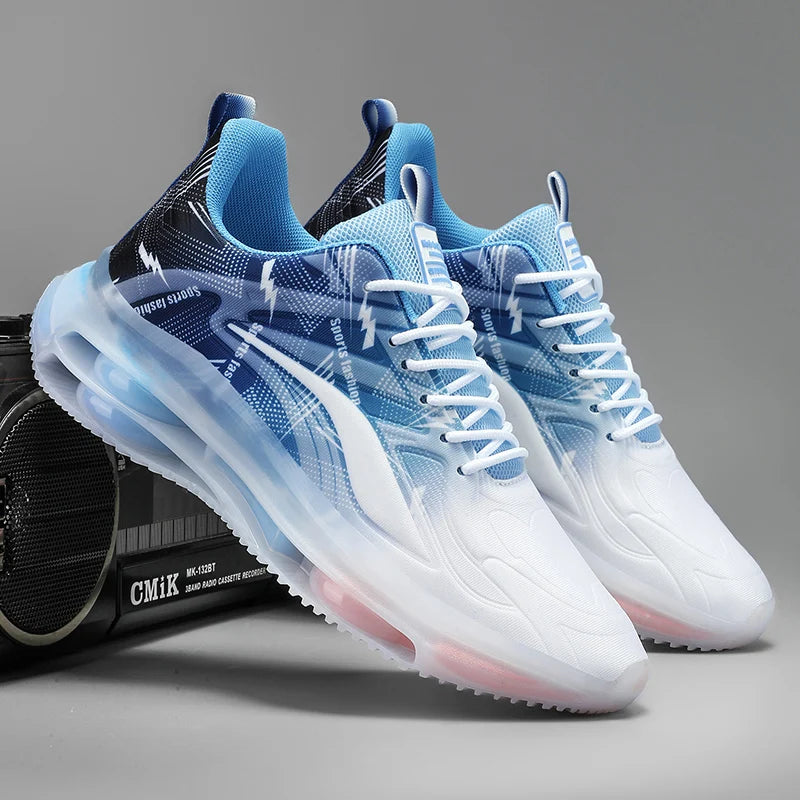 Men's Air Cushion Sneakers – Stylish Non-Slip Athletic Running Shoes