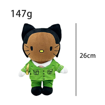Hip-Hop Cat Plush Toy Doll – Rapper Style Stuffed Animal