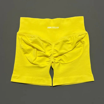 Women's Seamless High-Waist Workout Shorts – Yoga & Gym
