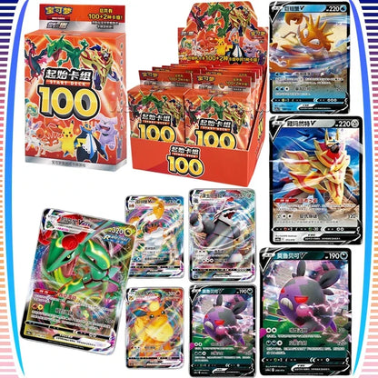 Pokemon Trade Cards Simplified Ptcg Chinese Pre-Set Starting Card Set 100 Sword Shield Battle Game