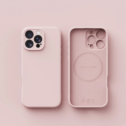 Original Magnetic Magsafe Phone Case Iphone 16 15 14 12 13 17 Pro Max Plus Liquid Silicone Wireless