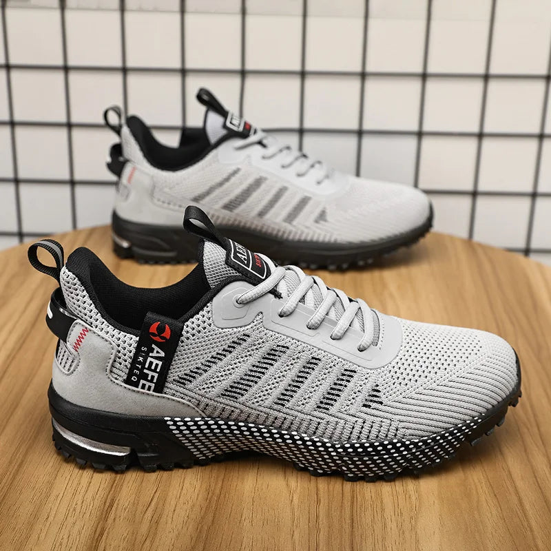 Men's Running Shoes Breathable Lightweight Athletic Sneakers for Outdoor Sports