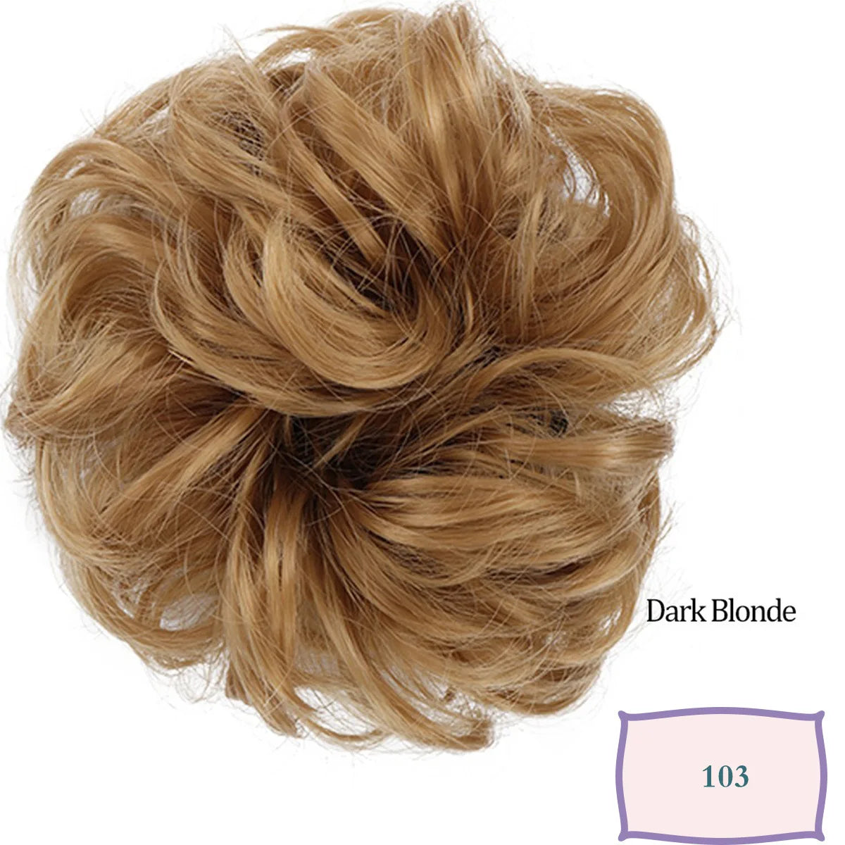 Synthetic Messy Hair Bun Chignon Scrunchies Fake Band Braid Elastic Hairpiece Tail Donut Updo Pieces