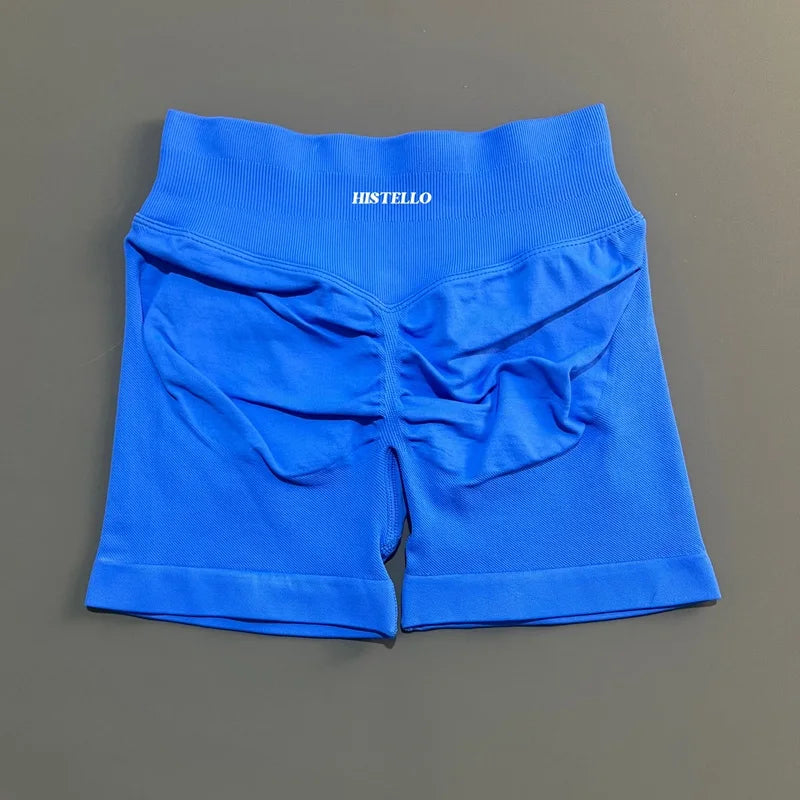 Women's Seamless High-Waist Workout Shorts – Yoga & Gym
