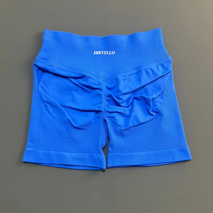 Women's Seamless High-Waist Workout Shorts – Yoga & Gym