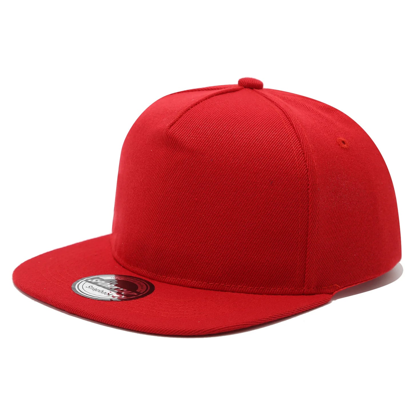 Snapback Baseball Cap Solid Color Unisex Hip Hop Hat