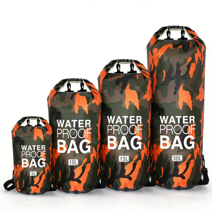 Waterproof Dry Bag – PVC Roll-Top Sack for Kayaking, Rafting & Diving