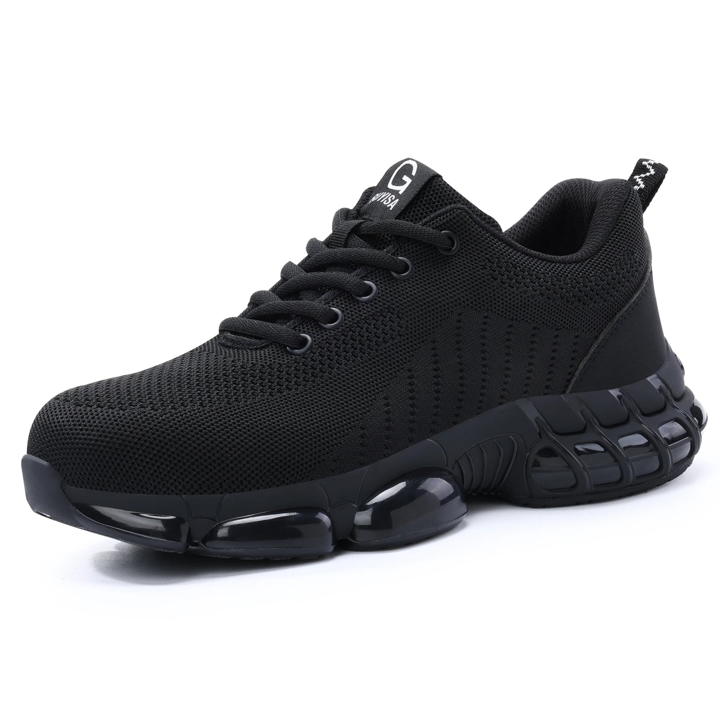 Steel Toe Safety Shoes Breathable Non-Slip Work Sneakers for Men and Women