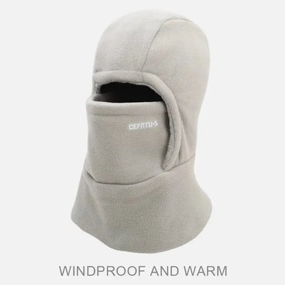 Fleece Balaclava Thermal Hood Hat – Windproof Winter Ski Mask for Men & Women