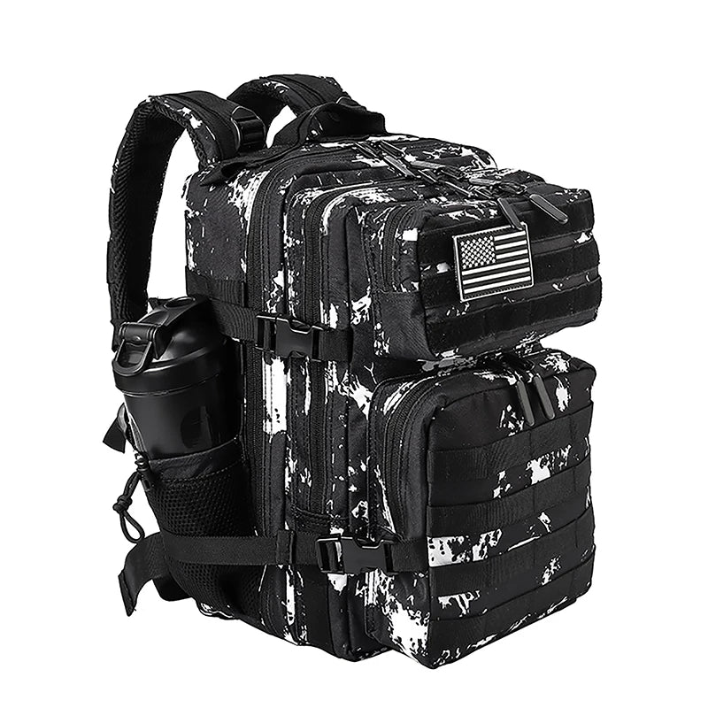 Tactical Backpack – Waterproof MOLLE Military Bag for Men & Women
