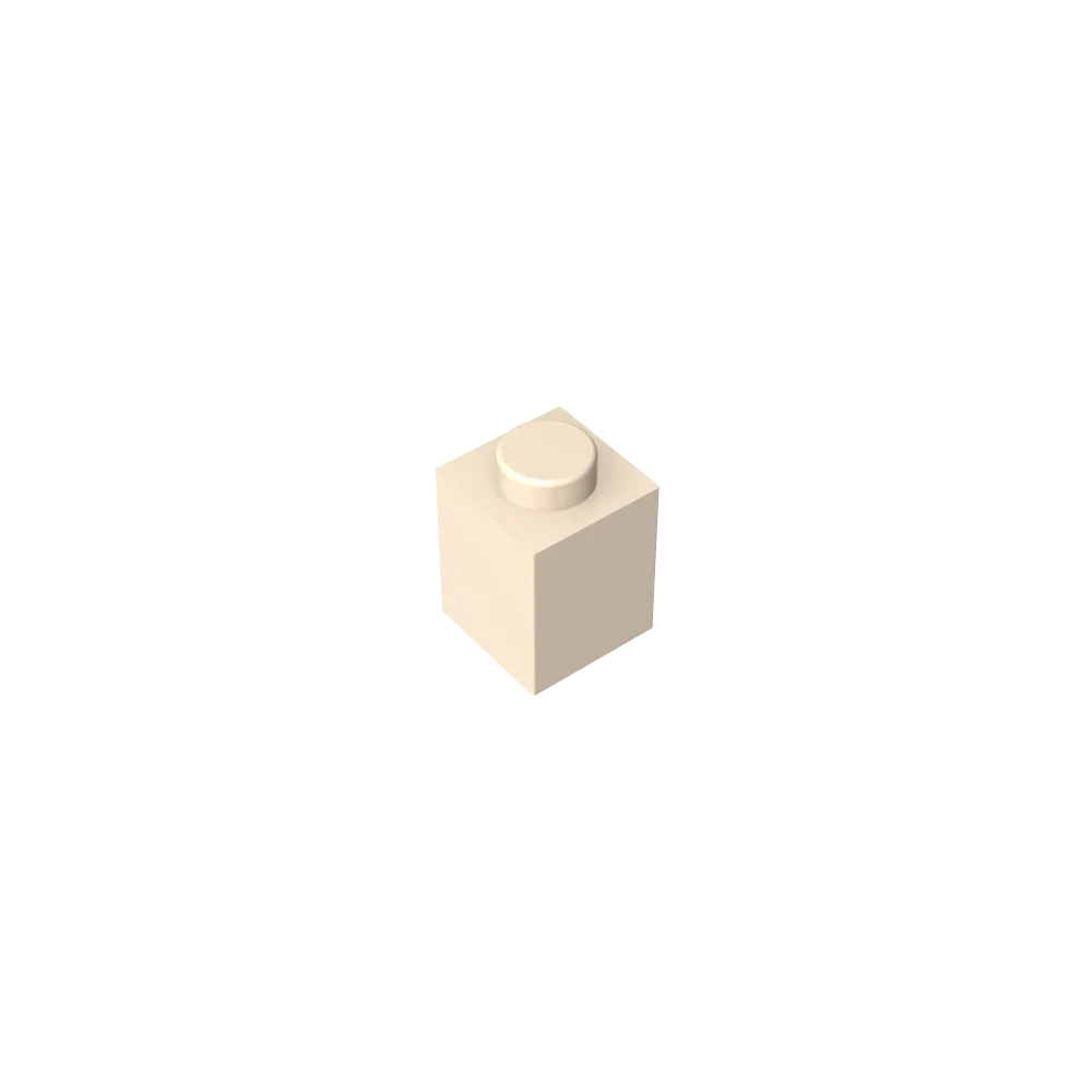 GoBricks 1x1 Brick – LEGO Compatible Building Block (GDS-531)