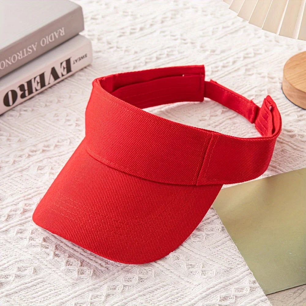 Sun Visor Cap – Adjustable Breathable Outdoor Sports Hat