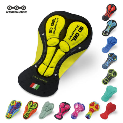 Cycling Seat Pad Insert – 3D/5D/12D Gel Cushion for Men & Women