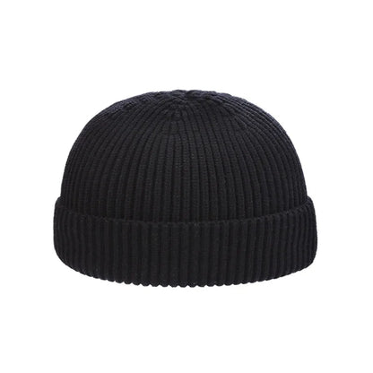 Winter Knit Beanie – Warm Thermal Running Hat for Outdoor Sports & Cycling
