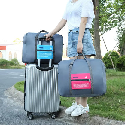 Foldable Waterproof Travel Duffel Bag – Large Capacity Carry-On