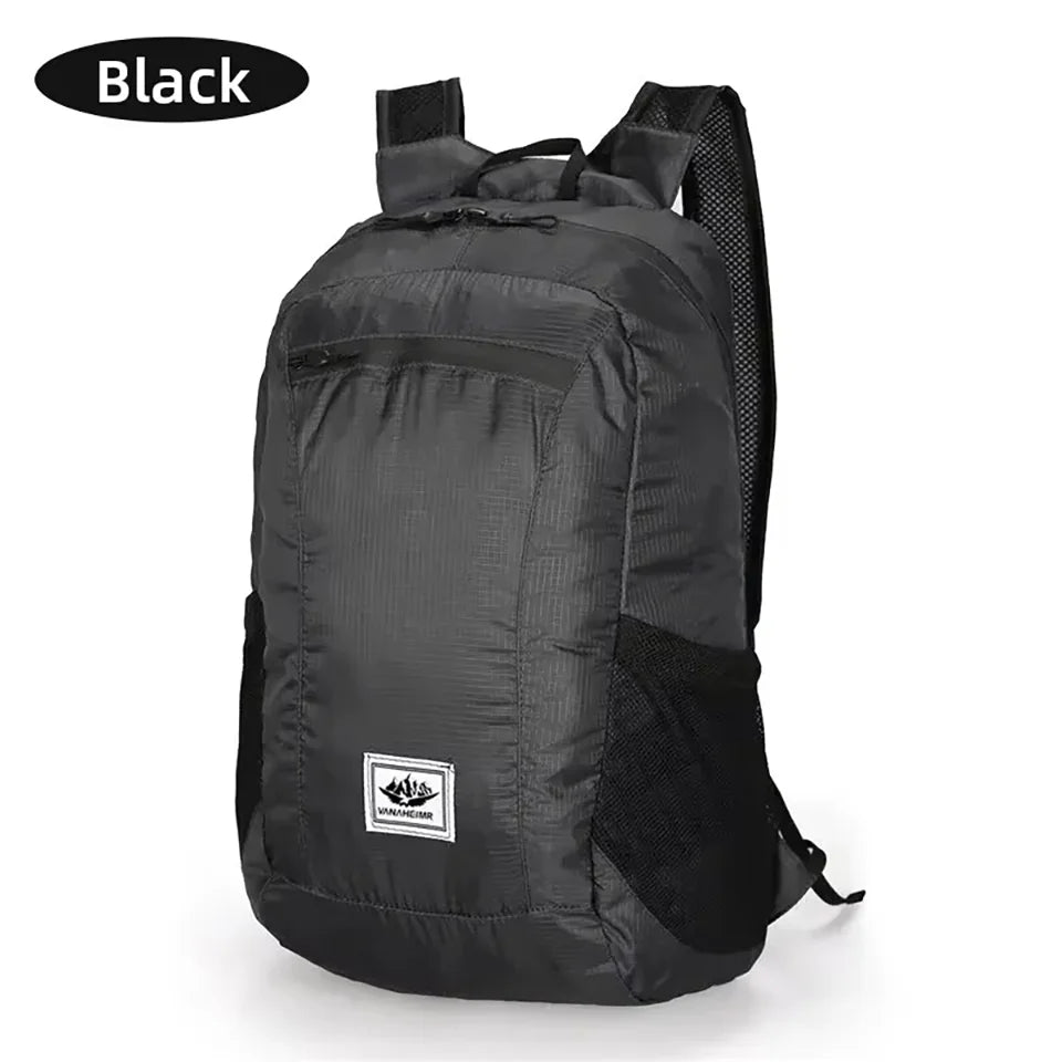 Foldable Lightweight Waterproof Backpack for Hiking & Travel