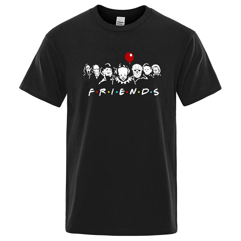 Funny Friends Graphic T Shirt 100% Cotton Casual Tee