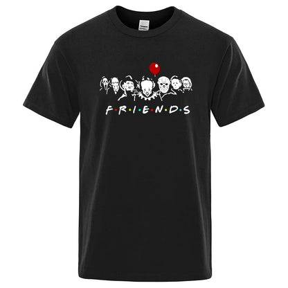 Funny Friends Graphic T Shirt 100% Cotton Casual Tee