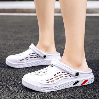 Plus Size EVA Clog Sandals – Unisex Breathable Beach & Garden Shoes