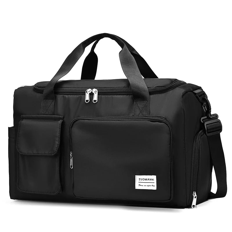 Weekender Duffle Bag – Large Carry-On Travel Bag with Shoe Compartment