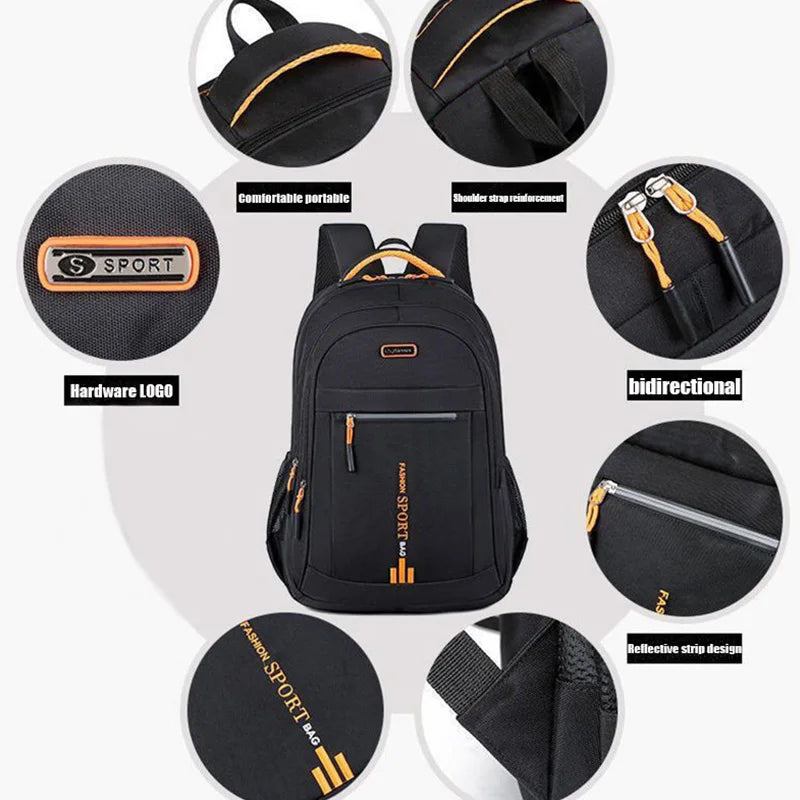Laptop Backpack Large Capacity Business Travel Bag