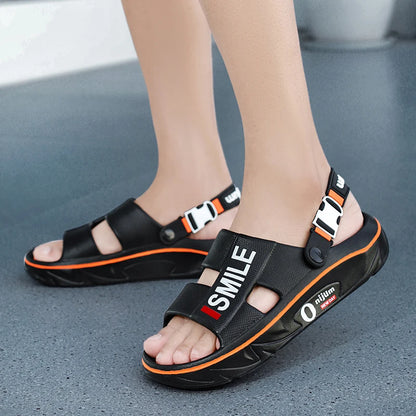 Summer Men S Massage Slippers Indoor Outdoor Sandals Beach Comfortable Soft Slides Clogs Casual