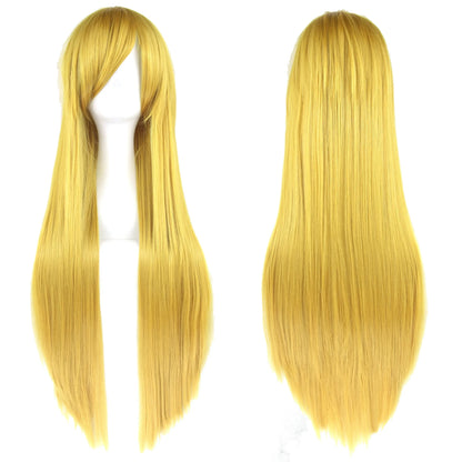 Long Straight Cosplay Wig Synthetic 32 Inch 36 Colors Women