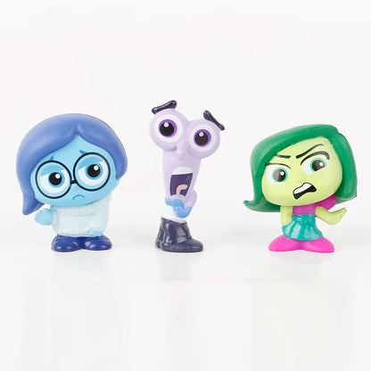 Inside Out 2 Mini Action Figures Set of 9 Characters