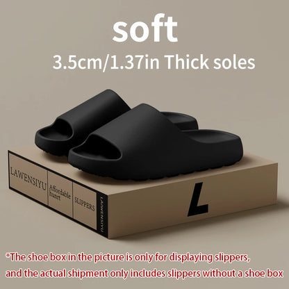 EVA Thick Sole Slide Slippers – Anti-Slip Unisex Indoor Outdoor
