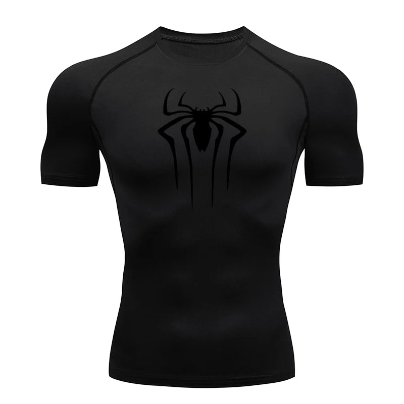 Men's Compression Sport T-Shirt – Quick-Dry Short Sleeve Gym Top
