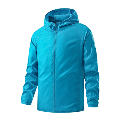 Hiking Windbreaker Jacket Unisex – Waterproof UV Protection