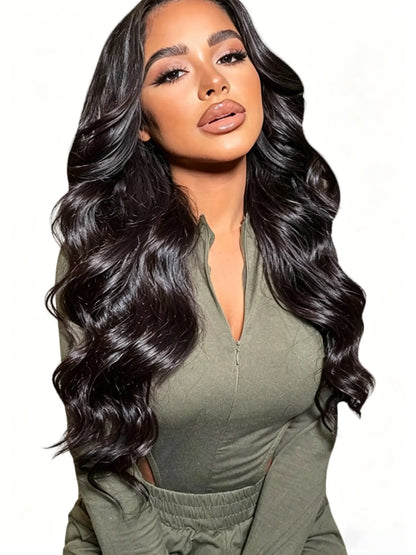 Brazilian Natural Body Wave Virgin Human Hair Wig Hd Lace Frontal Closure 360 13x4 13x6 5x5 180 200