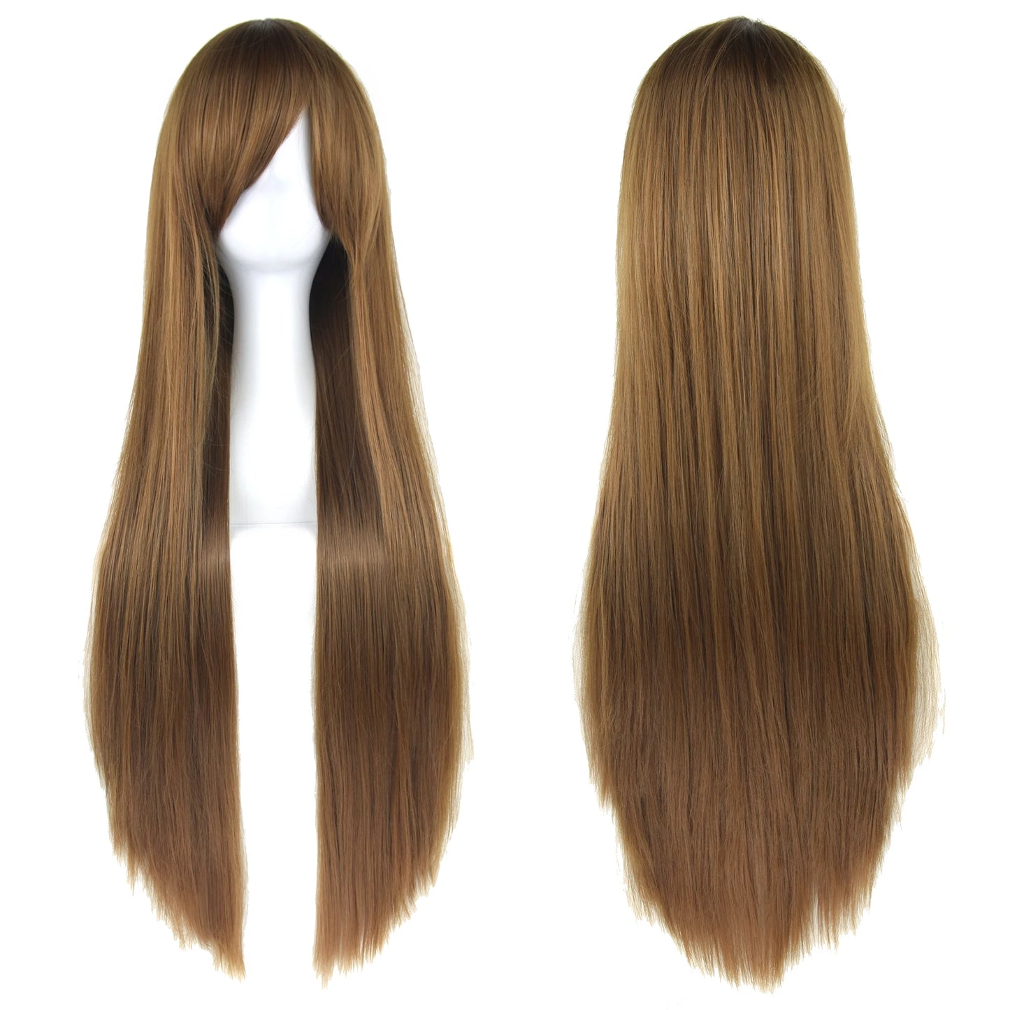 32 Inch Long Straight Synthetic Wig – Cosplay & Party, 36 Colors