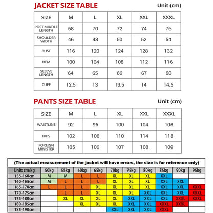 Waterproof Motorcycle Jacket & Riding Pants – Windproof Protective Motorbike Gear