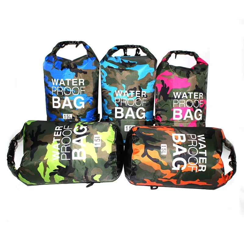 Waterproof Dry Bag – Outdoor Sports Roll-Top Sack 2L–30L