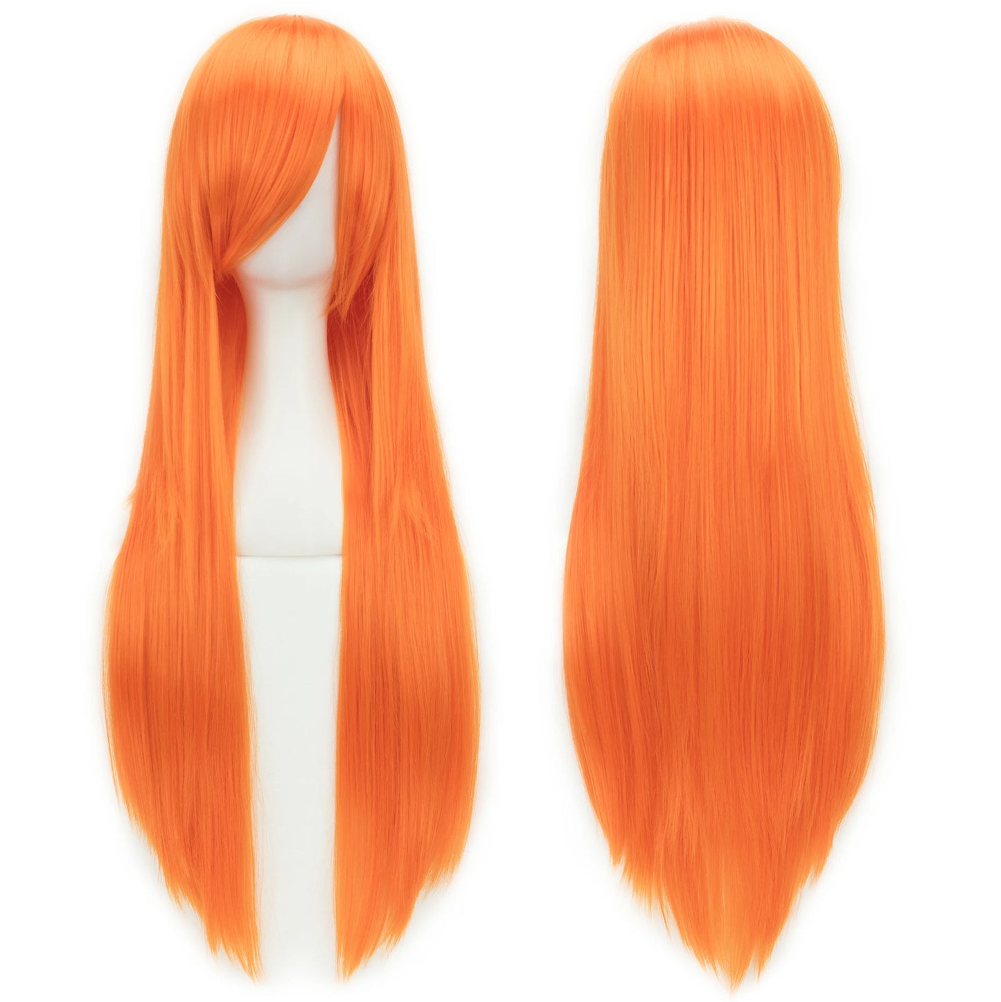 Long Straight Cosplay Wig 80cm Synthetic Hair – 36 Colors