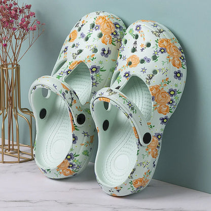 Women's Thick Sole Clog Sandals – Lightweight EVA Outdoor Shoes