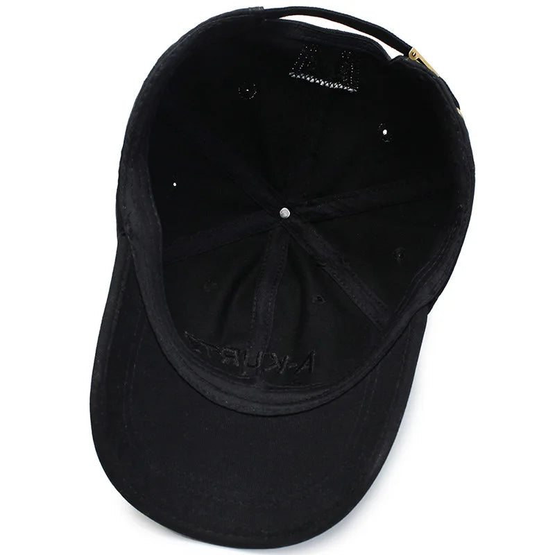 Embroidered Baseball Cap – Adjustable Outdoor Sun Hat for Men & Women