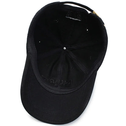 Embroidered Baseball Cap – Adjustable Outdoor Sun Hat for Men & Women