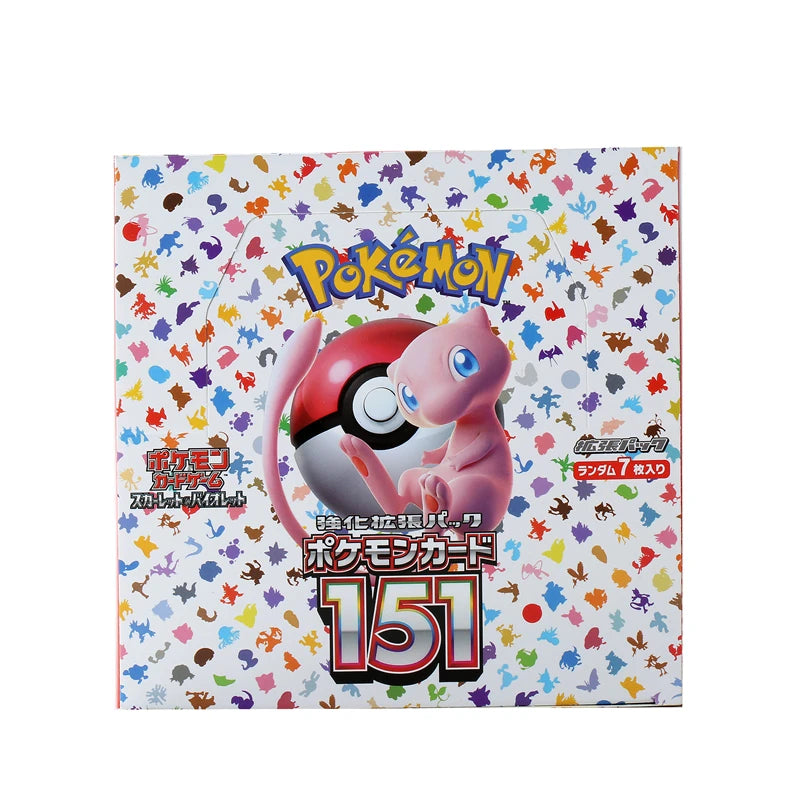 140 Card Pokémon Scarlet Violet 151 Japanese Booster Box