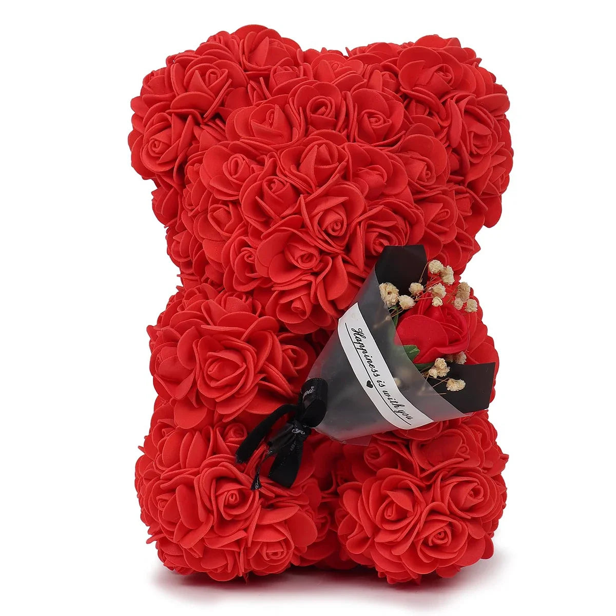 1pc 25m Artificial Flower Eternal Rose Teddy Bear Mom Mother S Day Birthday Valentine Anniversary