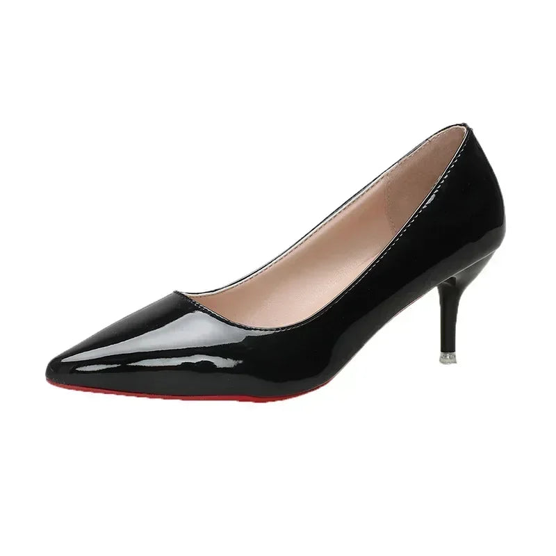 Red Bottom Women Heels – Classic Patent Leather Stiletto Pumps