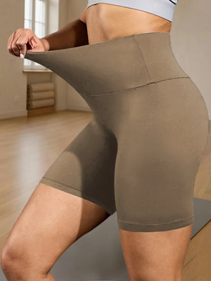 Women's High-Waist Biker Shorts – Tummy Control, No See-Through