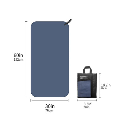 Microfiber Travel Towel with Mesh Bag – Quick Dry & Absorbent