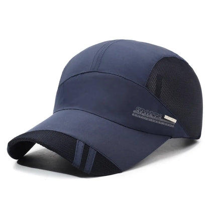 Quick-Dry Mesh Baseball Cap – Unisex Summer Sports Hat
