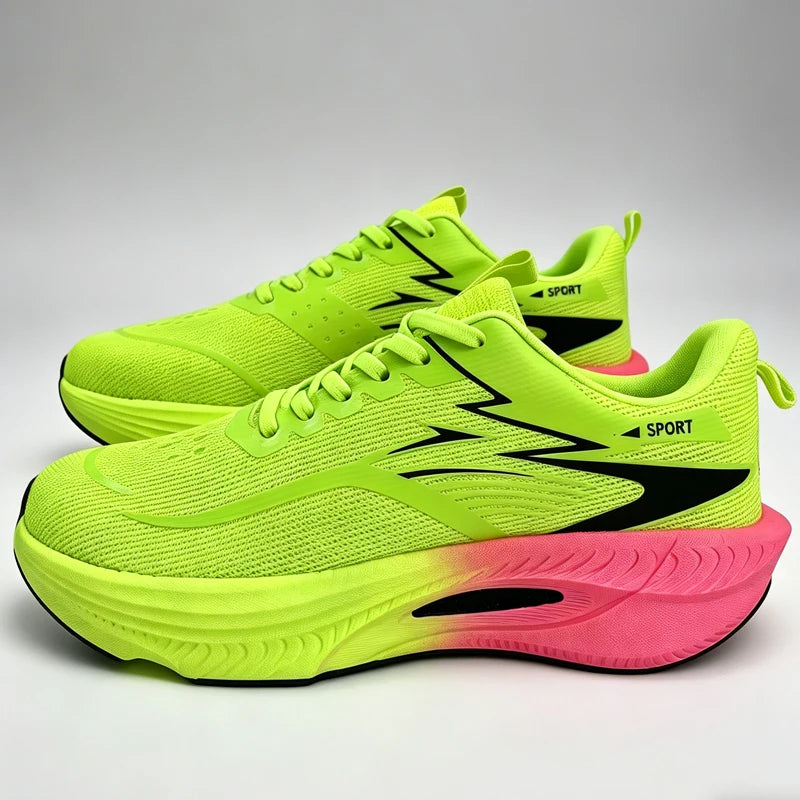 Running Shoes – Carbon Board Air Cushion Breathable Sneakers