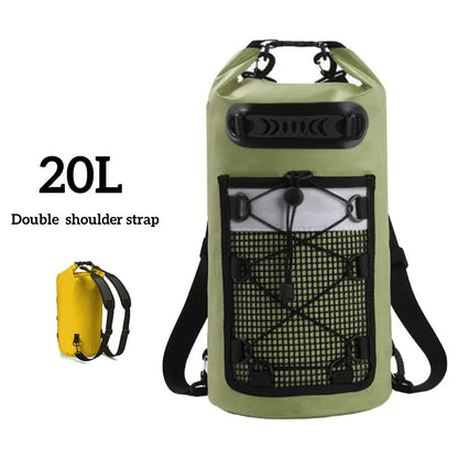Waterproof Dry Bag Backpack – PVC Roll-Top for Kayak & Outdoor