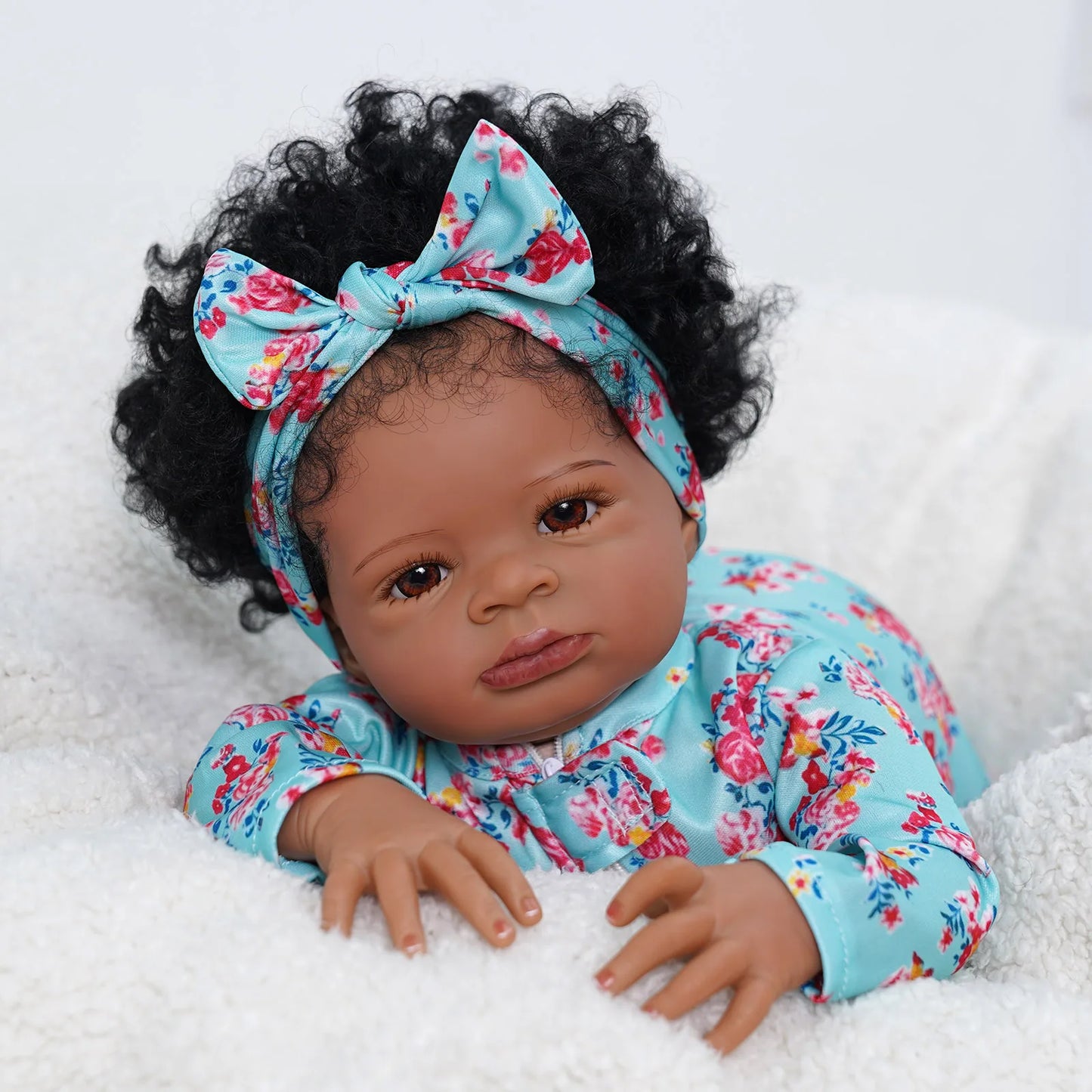20 Inch Reborn Baby Doll Soft Touch 3D Paint Collectible Art Gift