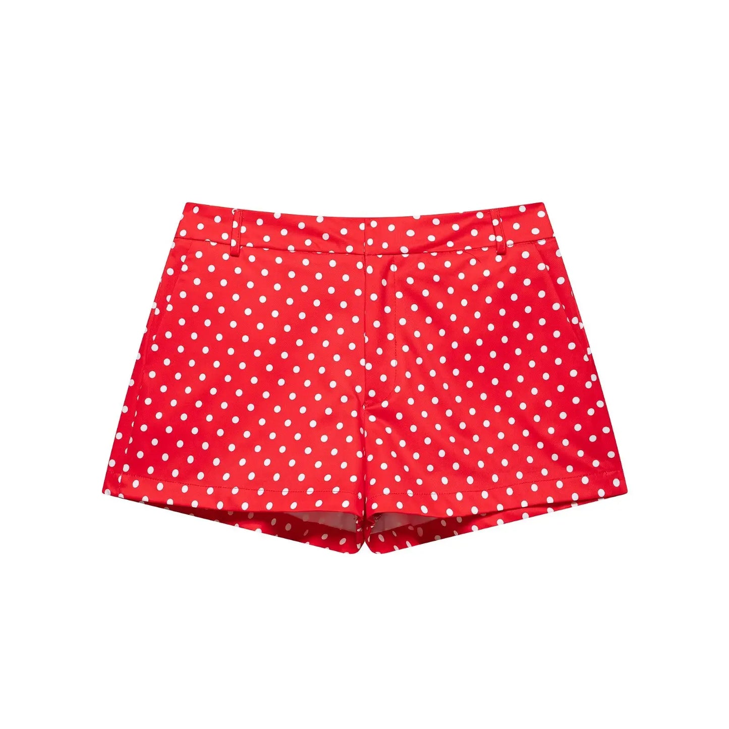 Women's Polka Dot Jacket & Shorts Set